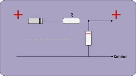 Simple 9vdc Power Supply With Zener Diode