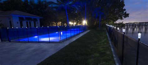Want to light around your property without disturbing wildlife or your the othway solar fence post lights are meant to charge for about 6 hours, to give out up to 8 hours thus it's safe to get it and try it out and see how it suits your needs and your decoration ideas. Pool Fence Solar Light - Life Saver Pool Fence Systems