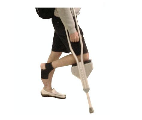 Crutchaid Padded Knee Rest Platform That Attaches To Standard