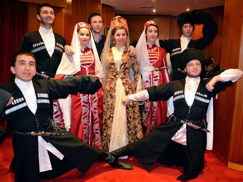 karachay cherkessia dancers north caucasus folk costume teruel dancer