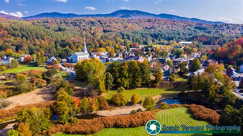 Scenic Vermont Photography Early Autumn In Stowe Vermont