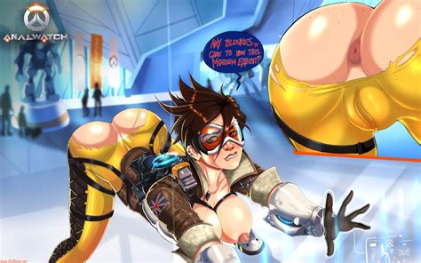 Tracer Flashes Her Asshole Tracer Overwatch Pics