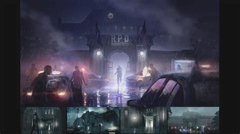 Concept Art Re2 Remake Resident Evil Wiki Fandom