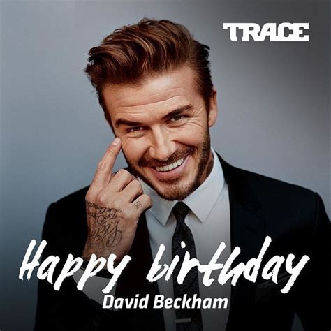 Happy Birthday Mr Beckham Beckham Sports Stars Mr