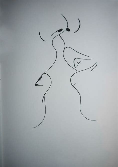 Draw Kiss Art Drawings Sketches Simple Cool Art Drawings Art Drawings Simple
