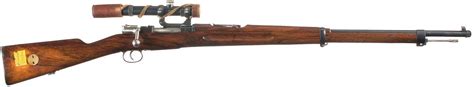 Excellent Swedish Model 1896 Mauser Bolt Action Sniper Rifle With M 44