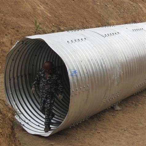 Wholesale Corrugated Steel Culvert Pipe To Chile Qingdao Regions
