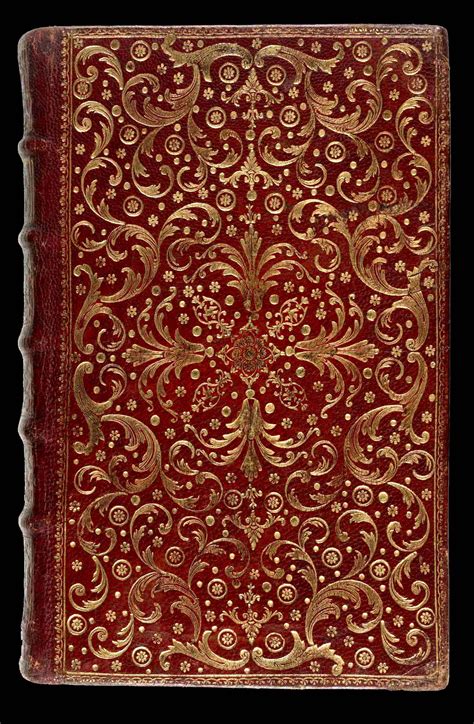 French Decorative Bookbinding Eighteenth Century Vintage Book