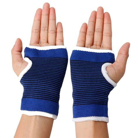 1 Pair Palm Wrist Hand Support Glove Elastic Brace Sleeve Sports