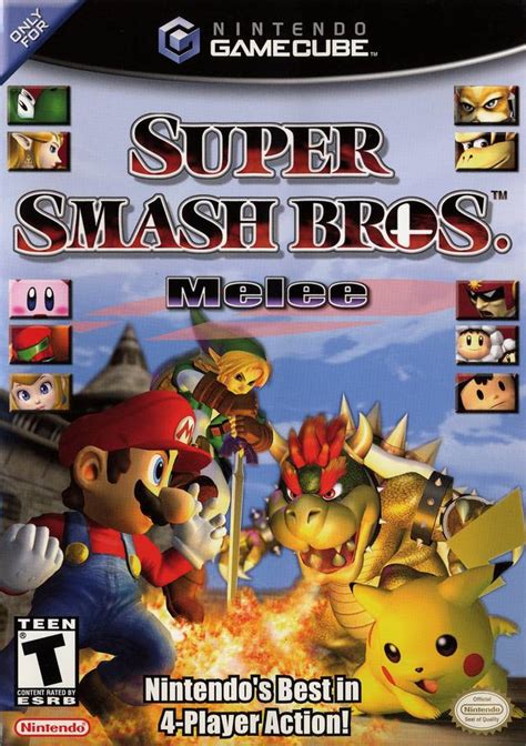 Super Smash Bros Melee Gamecube Game