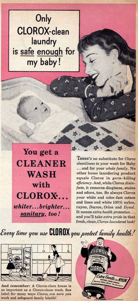 Clorox Advertising History Vintage Advertisements Vintage Ads