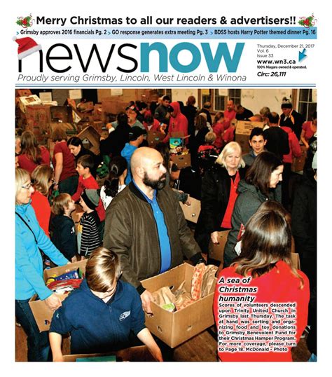 Newsnow Niagara E Edition December 21 2017 By Newsnow Niagara Issuu