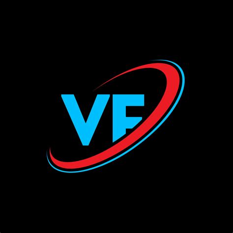 Diseño Del Logotipo De La Letra Vf Vf Letra Inicial Vf Círculo