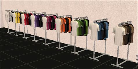 Mod The Sims A Bunch Of New Clothes On Racks Sims Sims 4