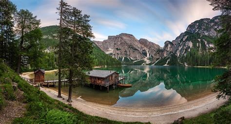 Photography Landscape Nature Panoramas Lake Reflections
