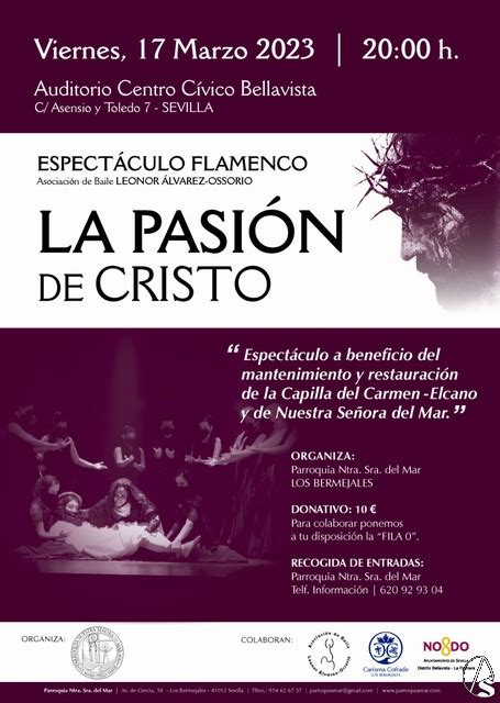 Espectáculo Flamenco La Pasión De Cristo Pro Obras En La Iglesias Del