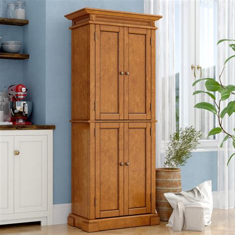 Oak Pantry Storage Cabinets Ideas On Foter