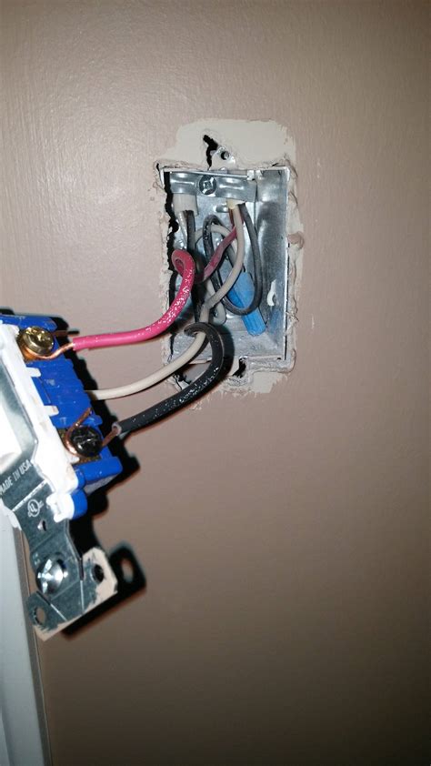 Black (brass) white (silver) green (green) standard wire colors for fixed cable (in or behind the wall wiring cables) region live neutral. electrical - Why is the white wire hot in my switch box? - Home Improvement Stack Exchange