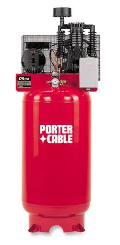 される Porter Cable Air Compressor， 6 Gallon， Pancake， Oil Free C2002