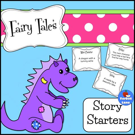 Fairy Tale Story Elements Creative Story Starter Writing Prompt Cards