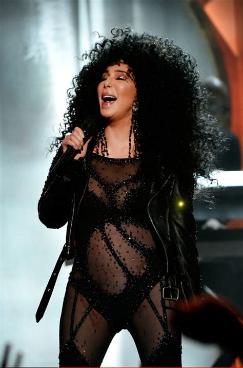 Cher 71 Is Practically Naked As She Takes To Billboard Music Awards