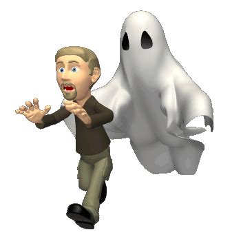 Imagem para face Animação homem correndo de fantasma gifs 1607