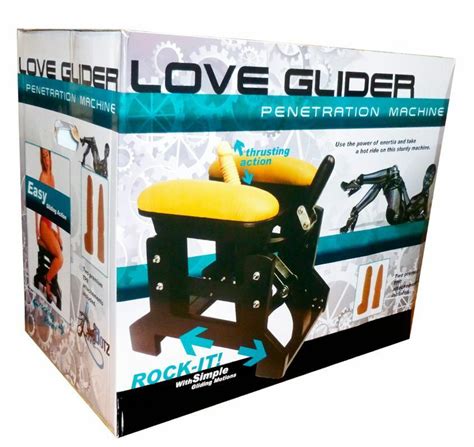 Lovebotz Love Glider Penetration Machine 2 Dildos Ride Seat Panchina