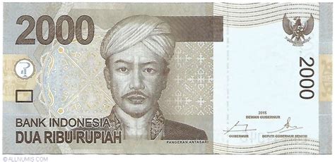 Indonesian rupiah (idr) to malaysian ringgit (myr) converter. 2000 Rupiah 2015, 2009-2015 Issue, 2000 Rupiah - Indonesia ...
