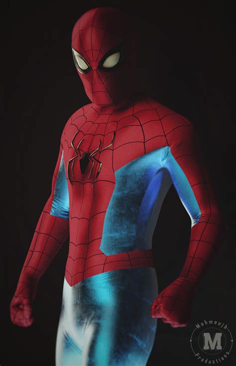 Spider Man No Way Home New Suit 3d Model Rigged Cgtrader