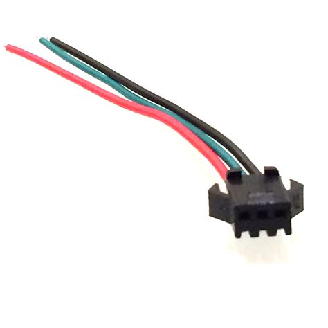 199 Female 3 Pin Jst Sm Connector For Programmable Led Strings