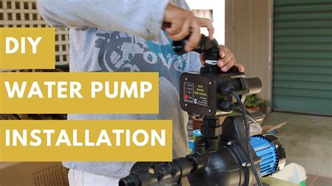 How To Install A Garden Water Pump Youtube