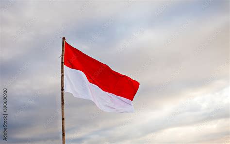 Indonesian Flag The Red And White Flag National Symbol Of Indonesia