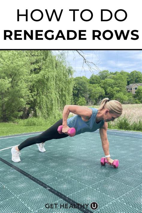 The Renegade Row Is A Total Body Exercise That Specifically Works The