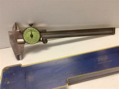 Mauser Rifle Company Tool Scherr Tumico 6 Dial Caliper Wcase Made In