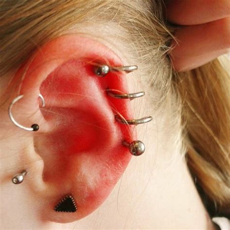 Ear Spiral Piercing 25 Ideas Pain Level Healing Time Cost