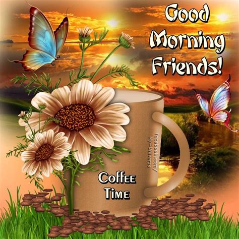 Coffee Time Good Morning Friends Pictures Photos And Images For