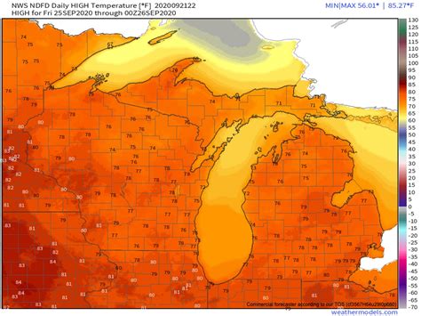 Only Wildfire Smoke Stands Between Michigan And 80 Degrees
