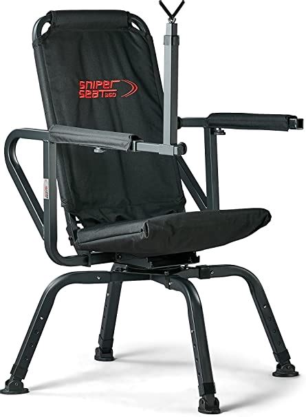 Bolderton 360 Comfort Swivel Hunting Blind Chair With Armrests Sports Seats