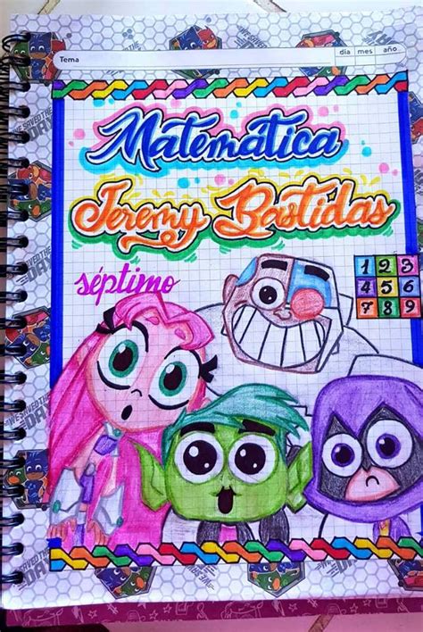 En cuanto a las caratulas para cuadernos existen miles de imágenes que pueden ser utilizadas como portadas en cuadernos y carpetas, para todos los gustos y personalidades, por lo que les recomendamos que realicen una extensa revisión entre las distintas notas que les mostramos cada semana, que contienen una gran cantidad de imágenes que pueden inspirarlas a la hora de. 57 Carátulas para Cuadernos de Matemáticas (fáciles de ...