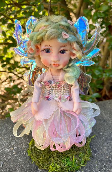 Spring Fairy Posable Art Doll Unique Handmade Fairies Etsy In 2021