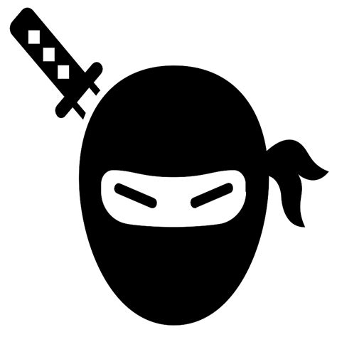 Ninja Fight Attack Mask Vector Svg Icon Svg Repo