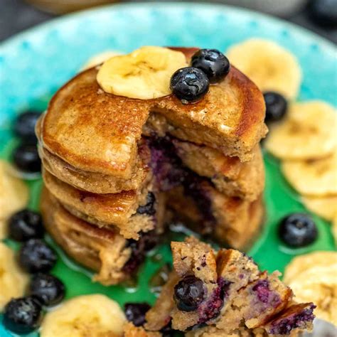 Blueberry Oatmeal Pancakes Video Sweet And Savory Meals