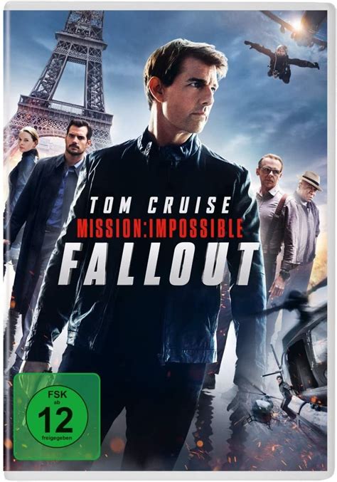 Mission Impossible Fallo Mo Dvd Amazon Co Uk Cruise Tom