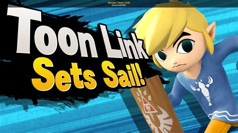 Outset Toon Link [super Smash Bros Wii U ] [mods]