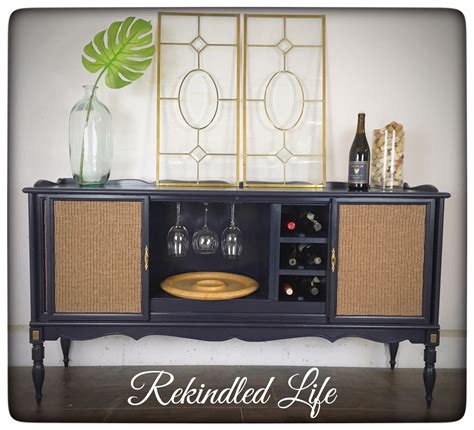 1950's magnificent magnavox console stereo record player. repurposed stereo cabinet | just b.CAUSE