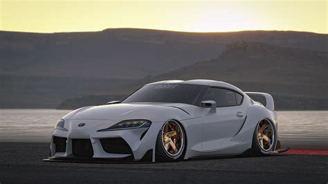 Pictures and wallpapers for your desktop. Modified Supra Wallpaper Hd / 3D Design Toyota GR Supra ...