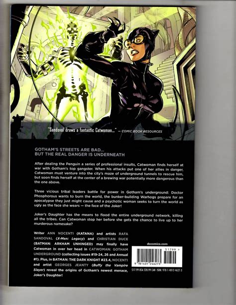 Catwoman Gotham Underground Vol 4 Dc Comics Graphic Novel Tpb Batman