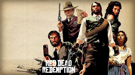 Papel De Parede Videogames Jogos Rockstar Poster Ocidental Red
