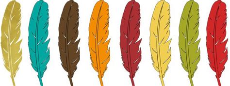 23 Thanksgiving Feathers Clipart Collection