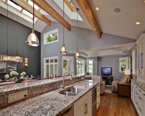 20 Beautiful Kitchens With High Ceilings